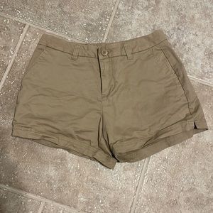 Magellan‎ Shorts Tan Cotton and Spandex